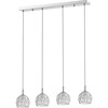 Lanson Pendant, Chrome/Crystal - Lighting - 1 - thumbnail