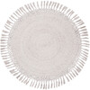 Sahara Taylor Round Rug, Beige - Rugs - 1 - thumbnail