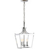 Larton 3-Light Pendant, Chrome - Lighting - 1 - thumbnail