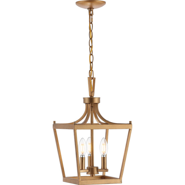 Larton 3-Light Pendant, Gold - Lighting - 2