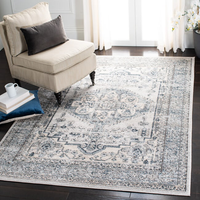 Florence Rug, Light Blue/Ivory - Rugs - 2