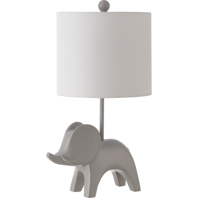 Ellie Elephant Lamp, Grey