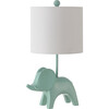 Ellie Elephant Lamp, Aqua - Lighting - 1 - thumbnail