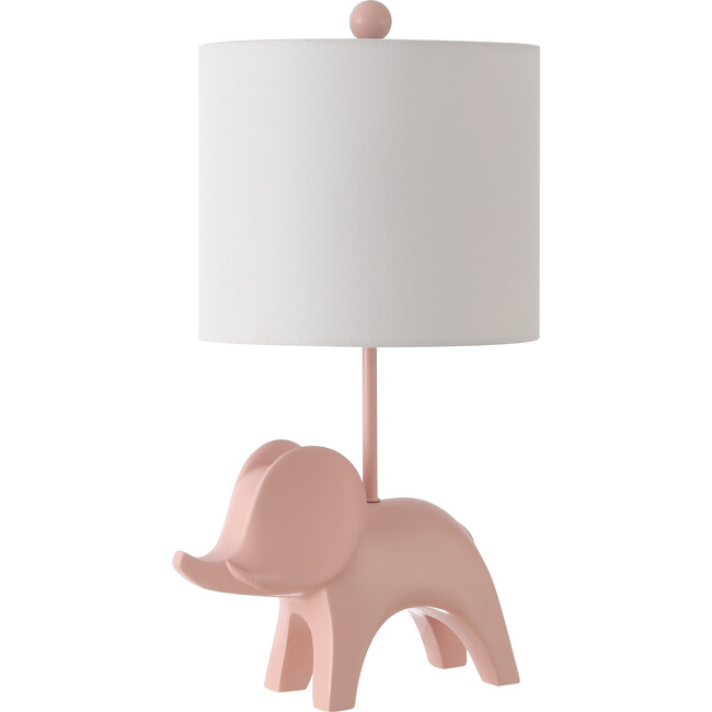 Ellie Elephant Lamp, Rose
