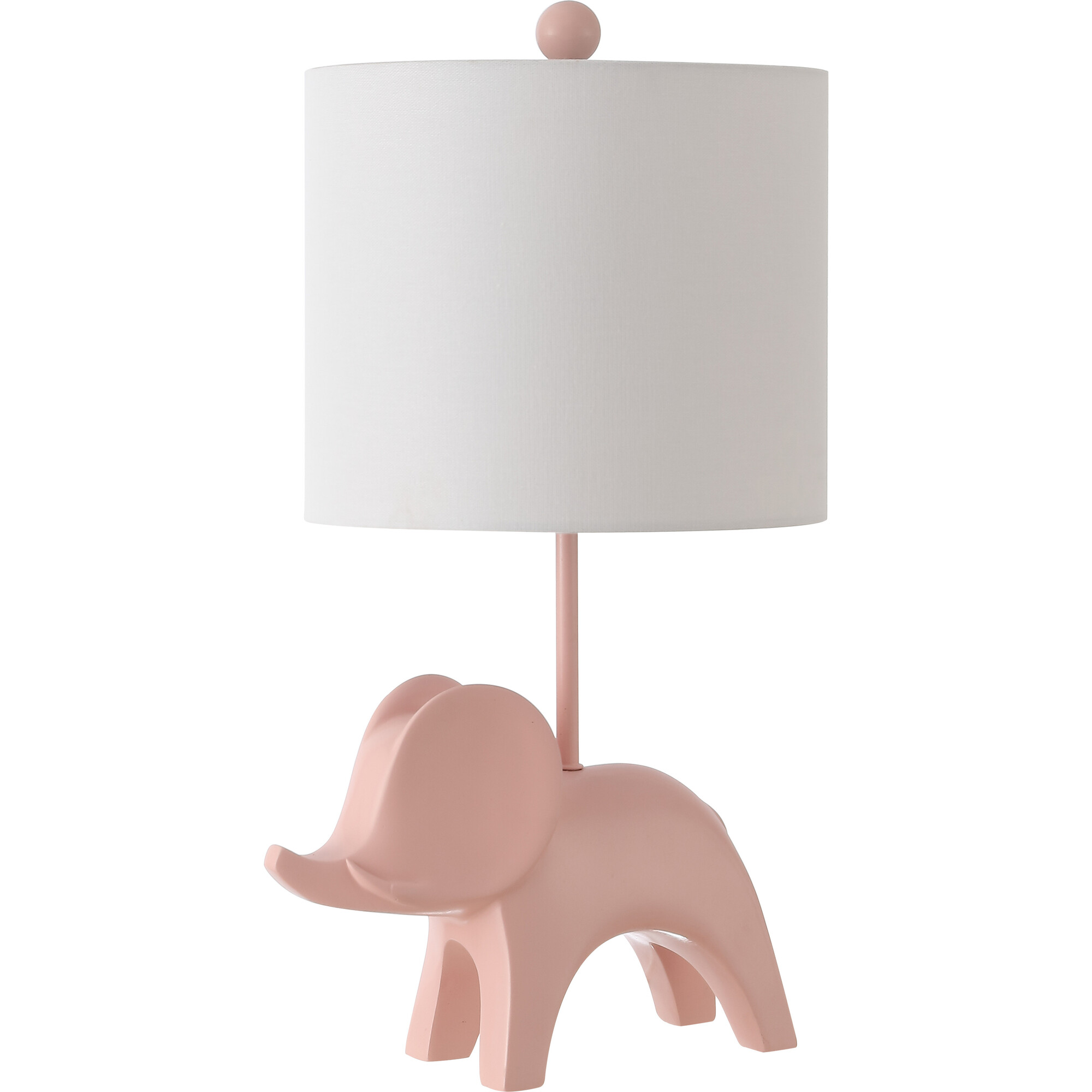 Ellie Elephant Lamp, Rose - Lighting - 1
