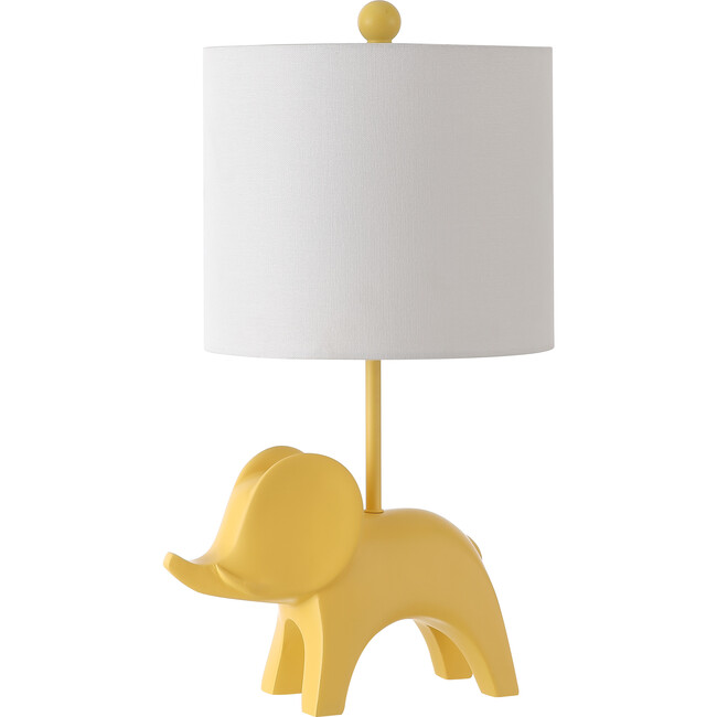 Ellie Elephant Lamp, Yellow