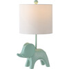 Ellie Elephant Lamp, Aqua - Lighting - 2