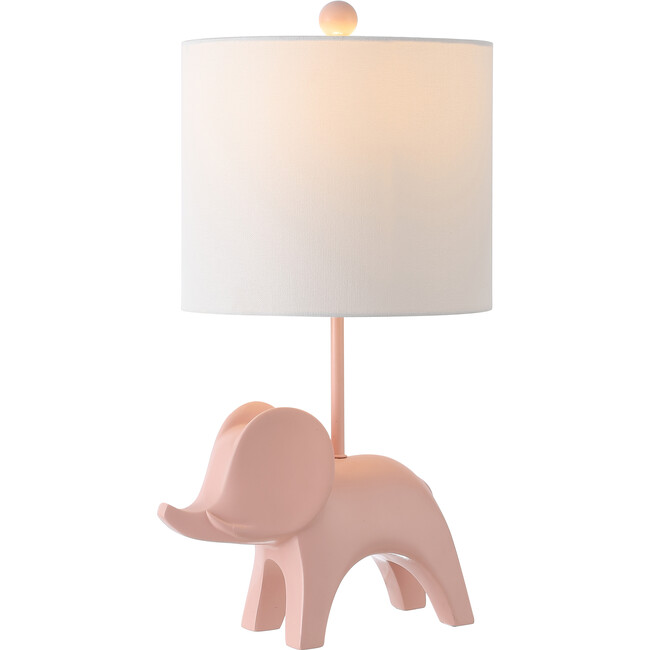 Ellie Elephant Lamp, Rose
