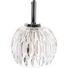 Lanson Pendant, Chrome/Crystal - Lighting - 5
