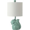 Sunny Squirrel Lamp, Aqua - Lighting - 1 - thumbnail