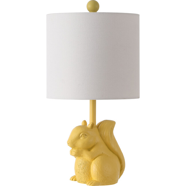 Sunny Squirrel Lamp, Yellow