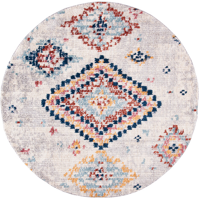 Morocco Keaton Rug, Grey/Multi - Rugs - 2