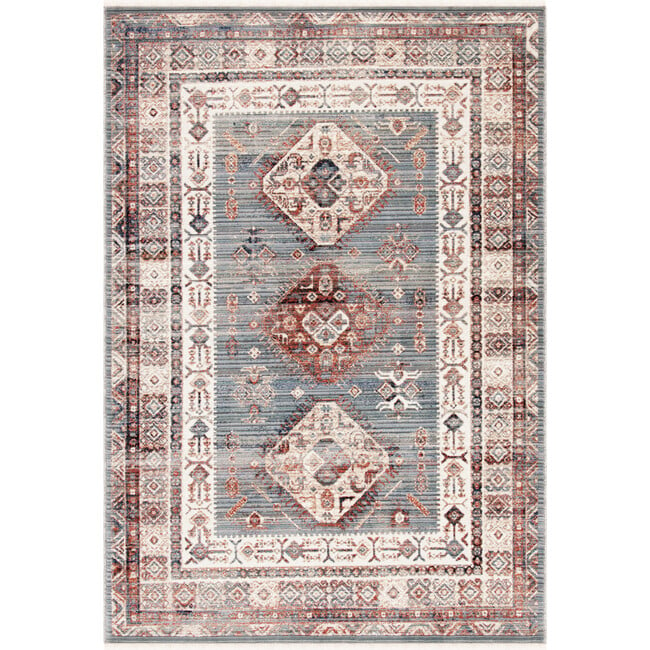 Sybil Rug, Grey/Cream