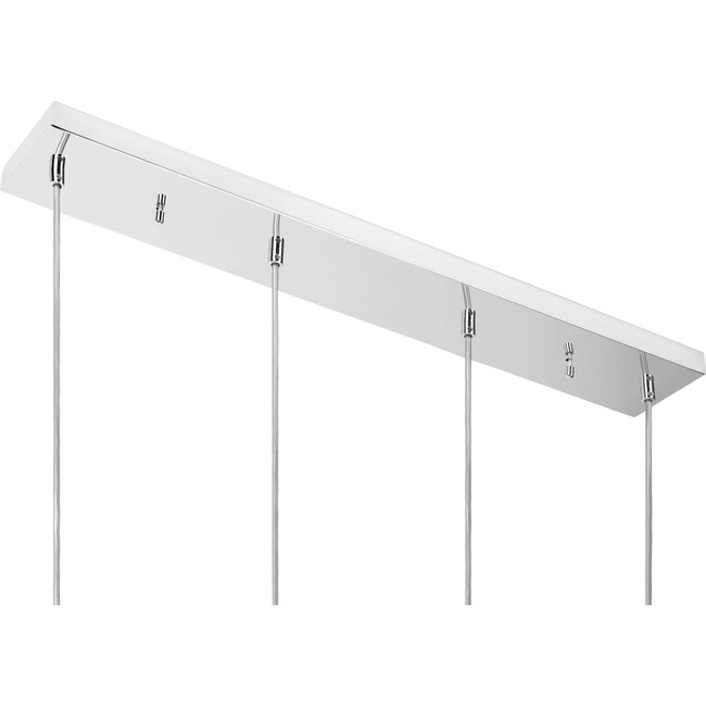 Lanson Pendant, Chrome/Crystal - Lighting - 7