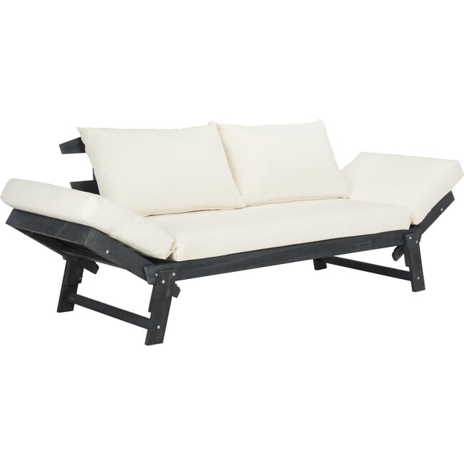 Tandra Outdoor Daybed, Dark Slate Grey - Outdoor Home - 5