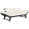 Tandra Outdoor Daybed, Dark Slate Grey - Safavieh Sun Shop | Maisonette