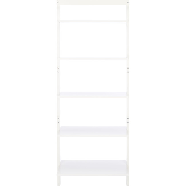 Cullyn 5-Tier Leaning Etagère, White - Bookcases - 4