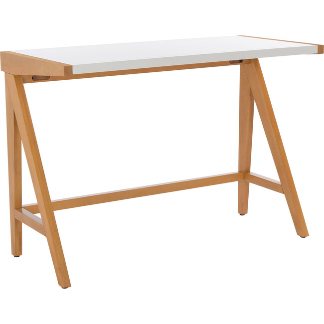 Ripley Desk , Oak/White - Desks - 3