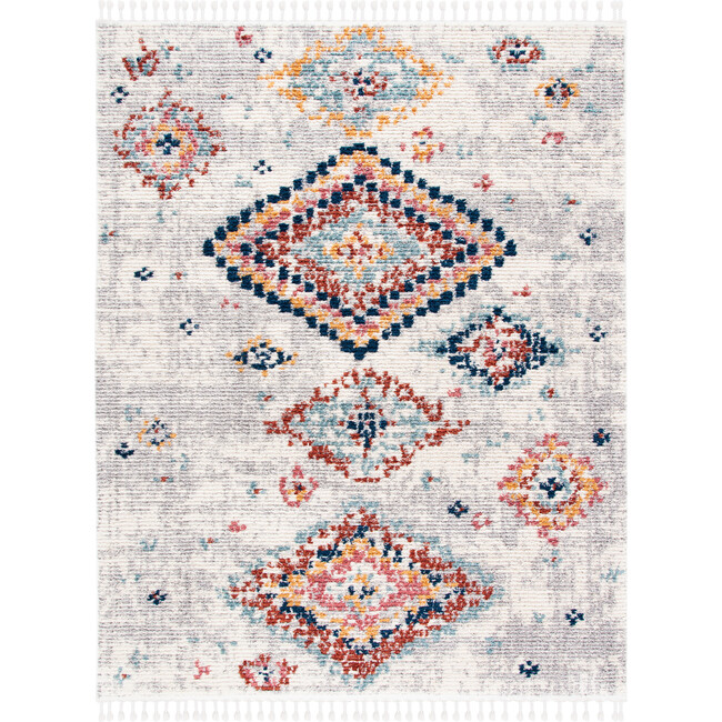 Morocco Keaton Rug, Grey/Multi - Rugs - 6