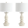Set of 2 Jareth Table Lamp, White - Lighting - 1 - thumbnail