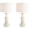 Set of 2 Jareth Table Lamp, White - Lighting - 2