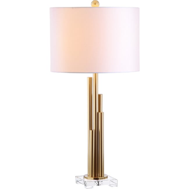 Set of 2 Hopper Table Lamps, Gold - Lighting - 3