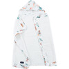 Baby Hooded Towel, Mermaid - Towels - 1 - thumbnail