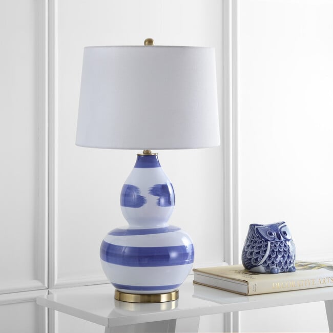 Aileen Table Lamp, Blue - Lighting - 3