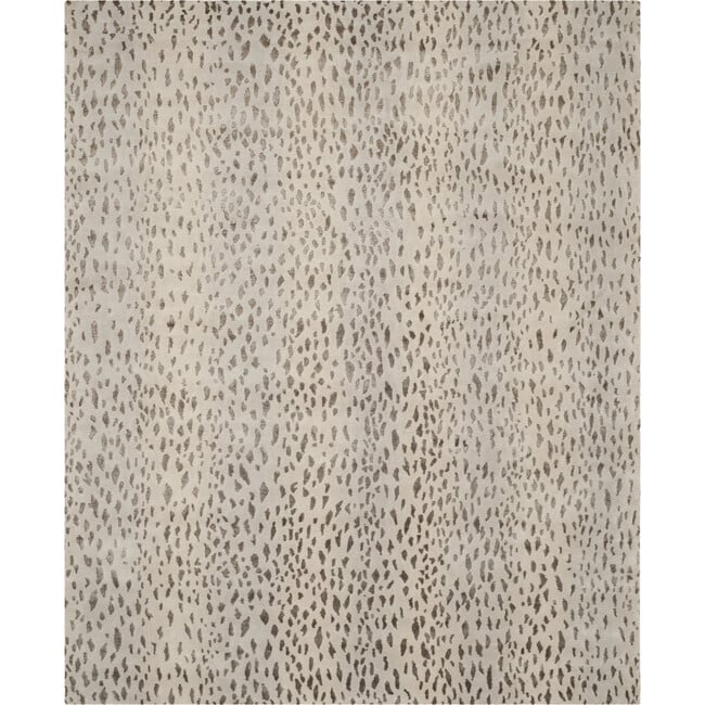 Tibetan Knox Rug, Silver - Rugs - 3