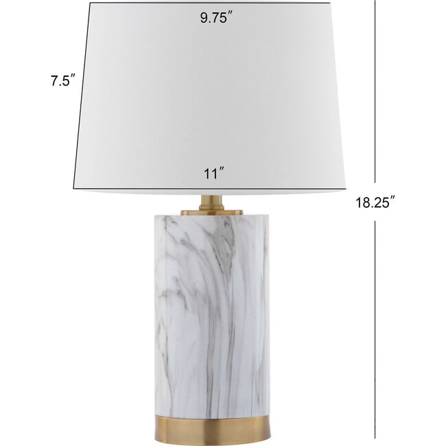 Winston Table Lamp, Grey - Lighting - 5