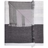 Reversible Alpaca Throw Blanket, Monochrome - Throws - 1 - thumbnail
