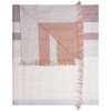 Reversible Alpaca Throw Blanket, Faded Rust - Throws - 1 - thumbnail