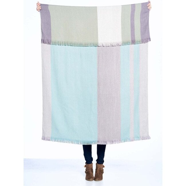 Reversible Alpaca Throw Blanket, Ether - Throws - 2