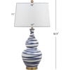 Aviana Table Lamp, Blue - Lighting - 5