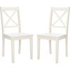 Silio X Back Accent Chair, White - Accent Seating - 1 - thumbnail