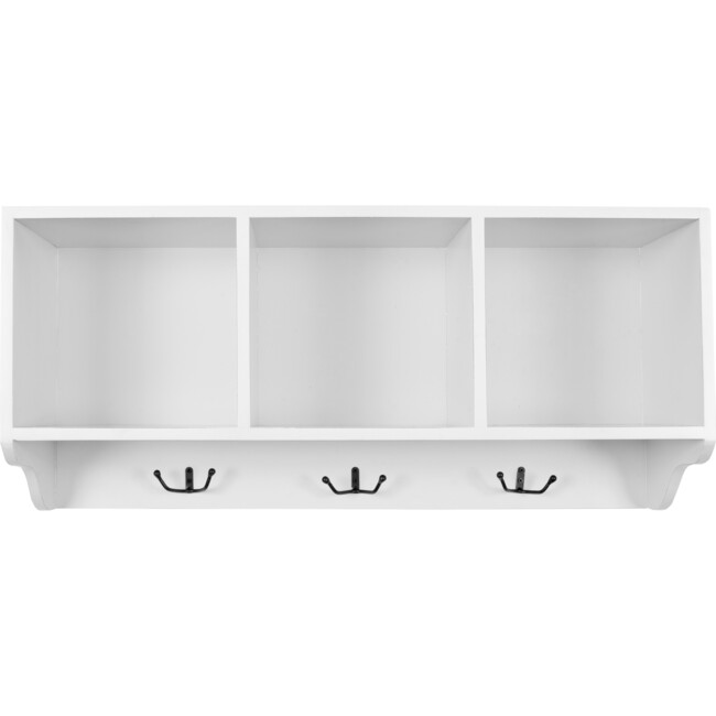 Alice Storage Wall Shelf, White