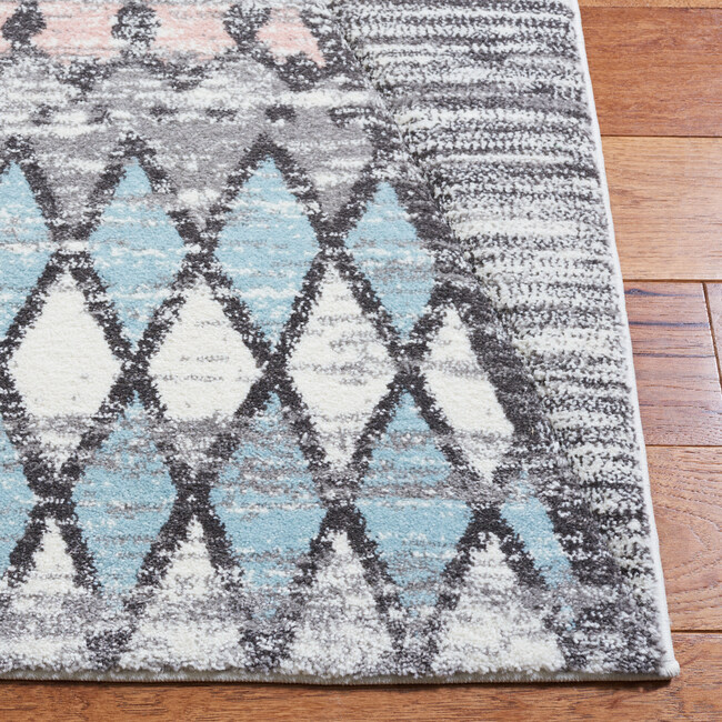 Winona Sunset Kids' Rug, Grey/Pastel - Rugs - 5