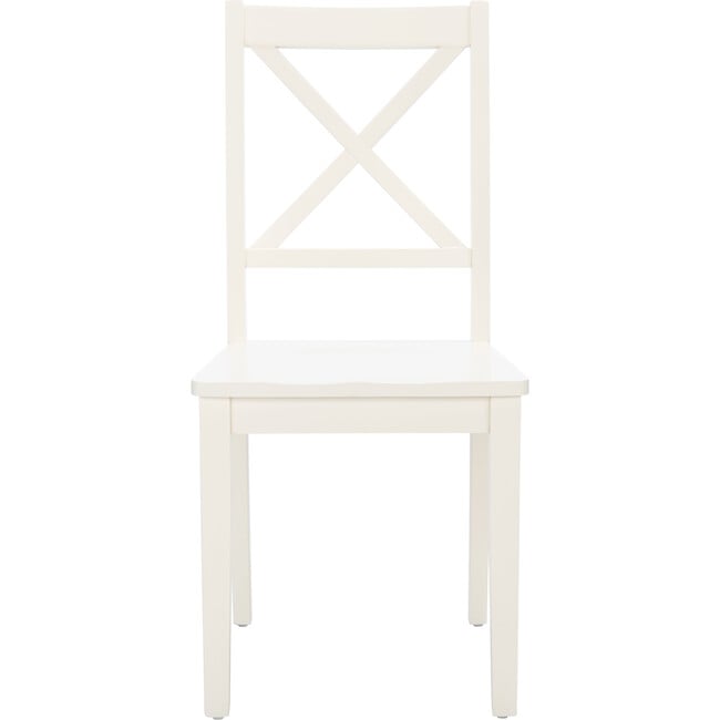 Silio X Back Accent Chair, White - Accent Seating - 3