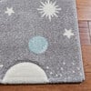 Sally Saturn Kids' Rug, Grey/Multi - Rugs - 5