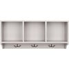 Alice Storage Wall Shelf, Grey - Wall Décor - 1 - thumbnail