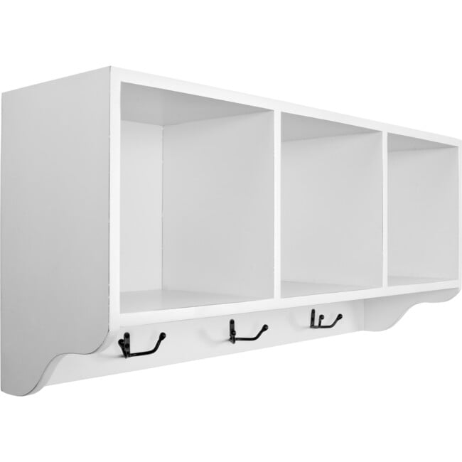 Alice Storage Wall Shelf, White - Wall Décor - 2