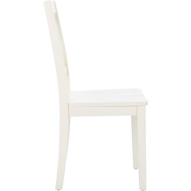 Silio X Back Accent Chair, White - Accent Seating - 4