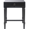 Mabel 1-Drawer Accent Table, Black - Accent Tables - 1 - thumbnail