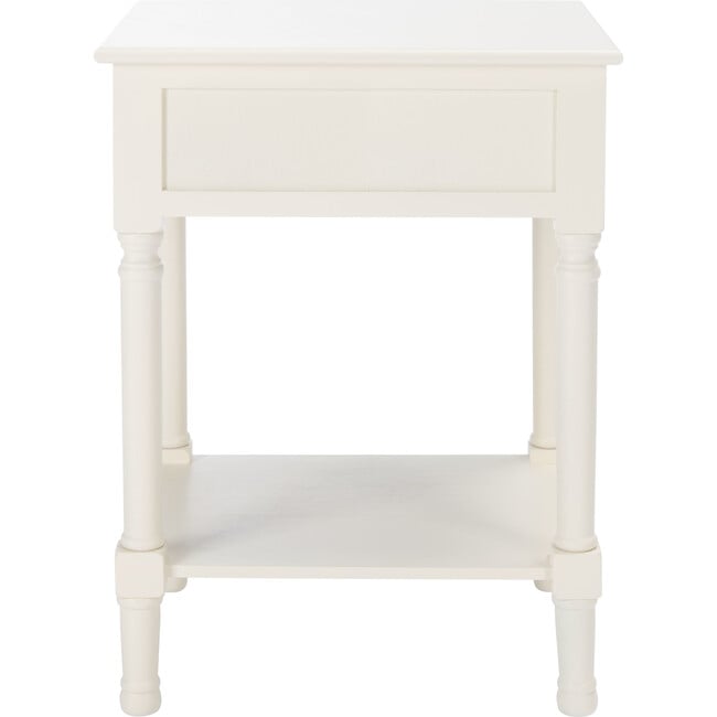 Haines 1-Drawer Accent Table, White - Accent Tables - 3