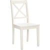 Silio X Back Accent Chair, White - Accent Seating - 5