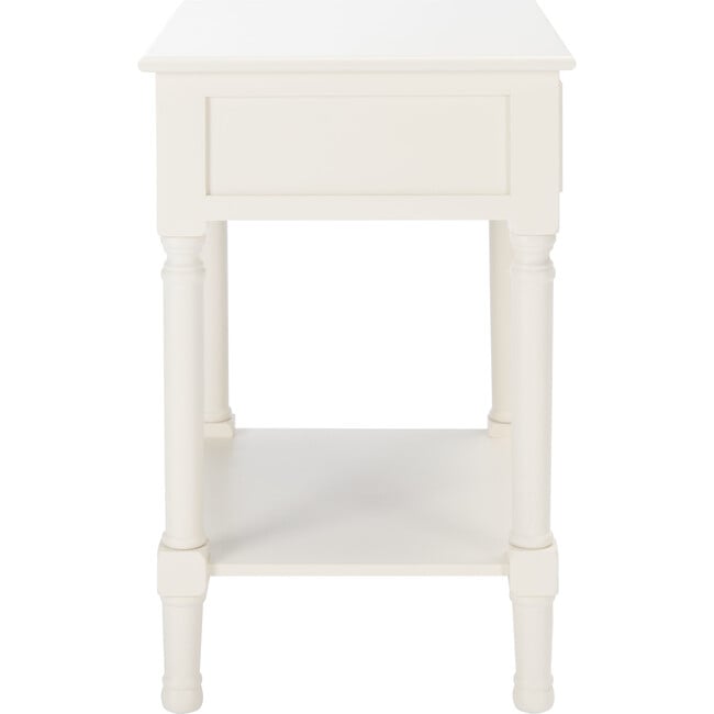 Haines 1-Drawer Accent Table, White - Accent Tables - 4