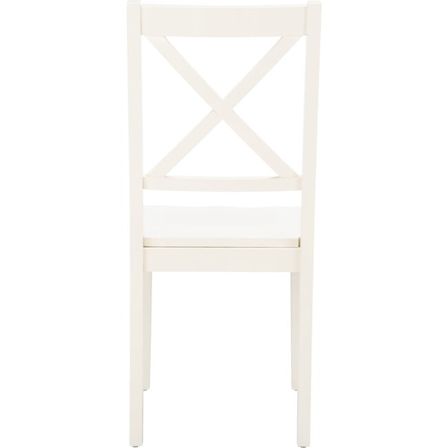 Silio X Back Accent Chair, White - Accent Seating - 6