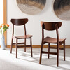 Lucca Retro Chair, Walnut - Accent Seating - 3 - thumbnail