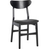 Lucca Retro Cushion Chair, Black - Accent Seating - 5