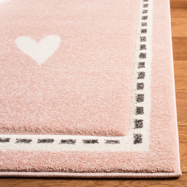 Hazel Bunny Kids' Rug, Blush - Rugs - 5